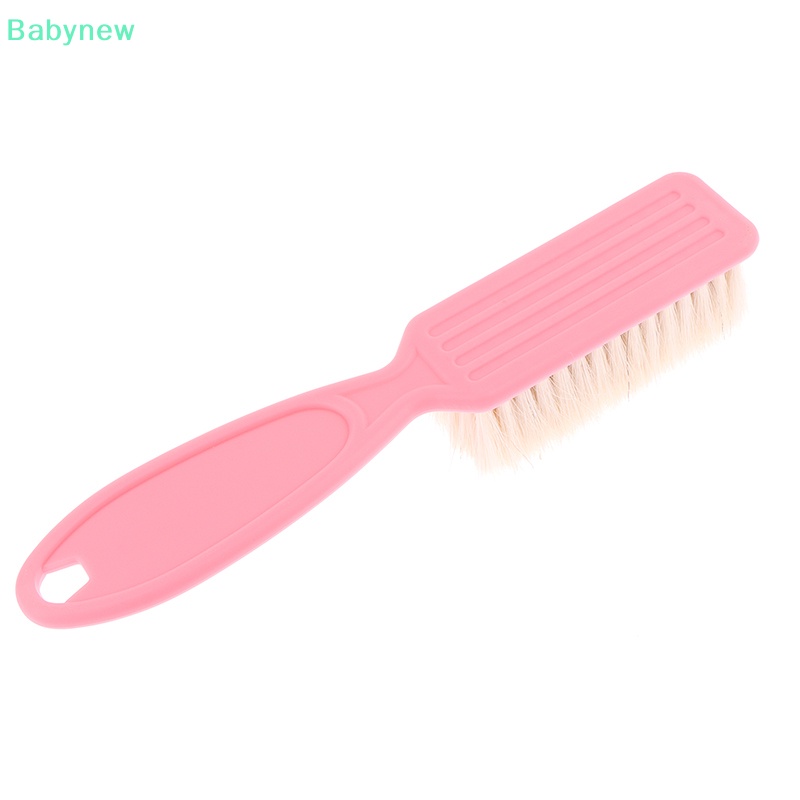 lt-babynew-gt-แปรงหวีผม-ผ้าขนสัตว์ธรรมชาติ-สําหรับเด็กทารกแรกเกิด-ลดราคา