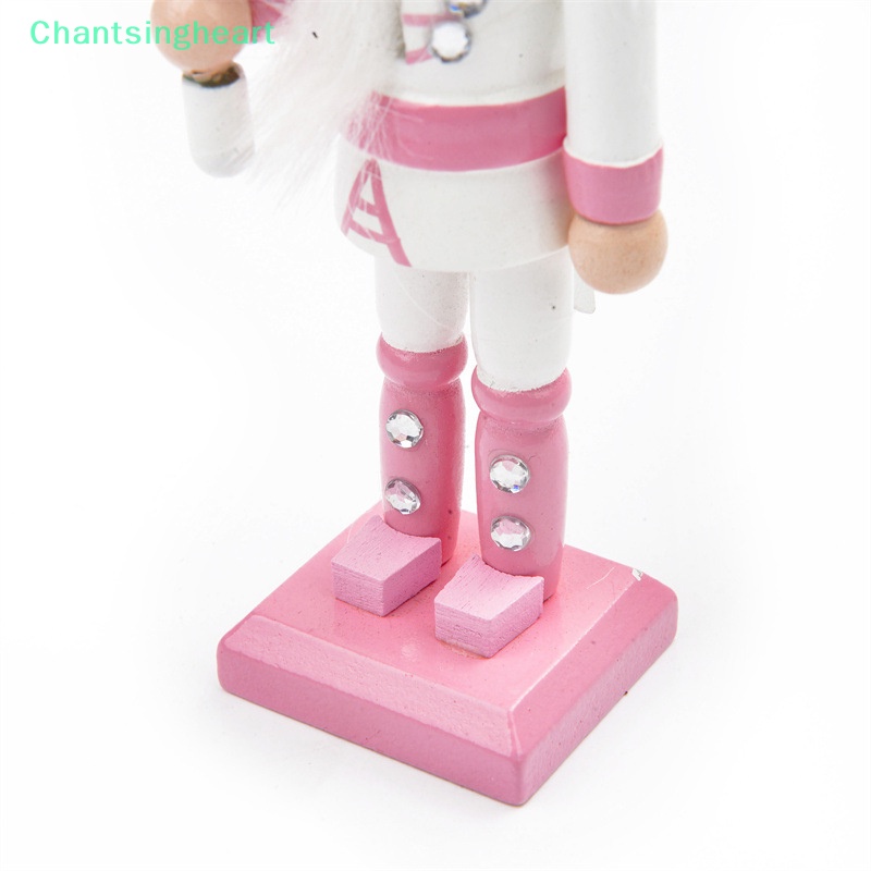 lt-chantsingheart-gt-ตุ๊กตาวอลนัท-แครกเกอร์-สีชมพู-ขนาดเล็ก-12-ซม-สําหรับตกแต่งโต๊ะ