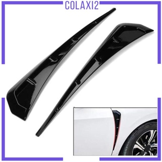 [Colaxi2] สติกเกอร์ติดช่องระบายอากาศด้านข้างรถยนต์ ด้านนอก 2 ชิ้น
