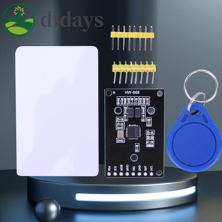 Rc522 RF IC การ์ดโมดูลเหนี่ยวนํา 13.56MHZ IC KEY Writer Reader Proximity Module [Didays.th]