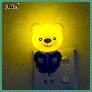 โคมไฟตรวจจับ Led อัจฉริยะ Tiger Bear ไฟกลางคืนควบคุม Cod