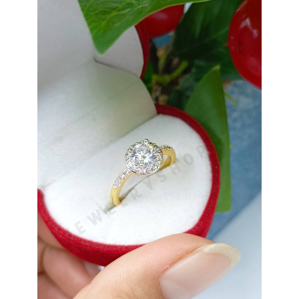 didgo2-k613-แหวนแฟชั่น-แหวนฟรีไซส์-แหวนเพชร-แหวนเล็กๆน่ารัก-งานสวยๆ