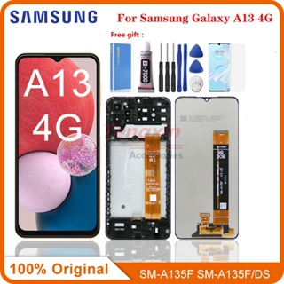 หน้าจอสัมผัส LCD 6.5 นิ้ว สําหรับ Samsung Galaxy A13 4G A13 LTE A135F A135B SM-A135U1 A135U