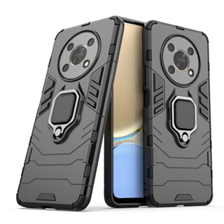 เคสโทรศัพท์มือถือ กันกระแทก พร้อมที่ตั้งวางแม่เหล็ก สําหรับ Huawei Honor X9