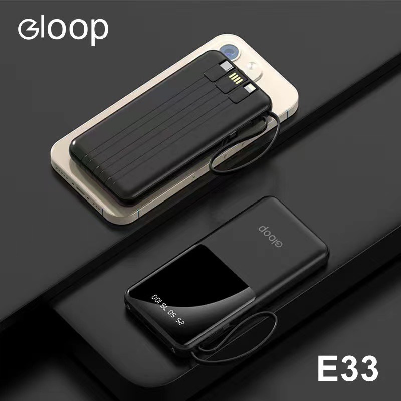 แบตสำรอง-e33-30000-แอมป์-power-bank-พาวเวอร์แบงค์-ชาร์จเร็ว-จอแสดง-แบต-3in1-3-สายชาร์จ-ip-micro-type-c