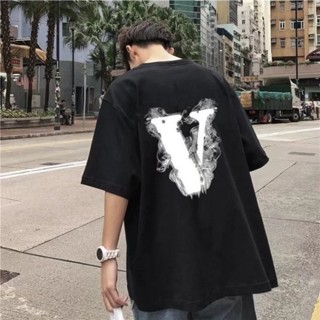 【hot sale】เสื้อยืดแขนสั้น คอวี พิมพ์ลายกราฟฟิค โอเวอร์ไซซ์ ขนาดใหญ่ แฟชั่นฤดูร้อน สไตล์เกาหลี สําหรับผู้ชาย และผู้หญิง ไ