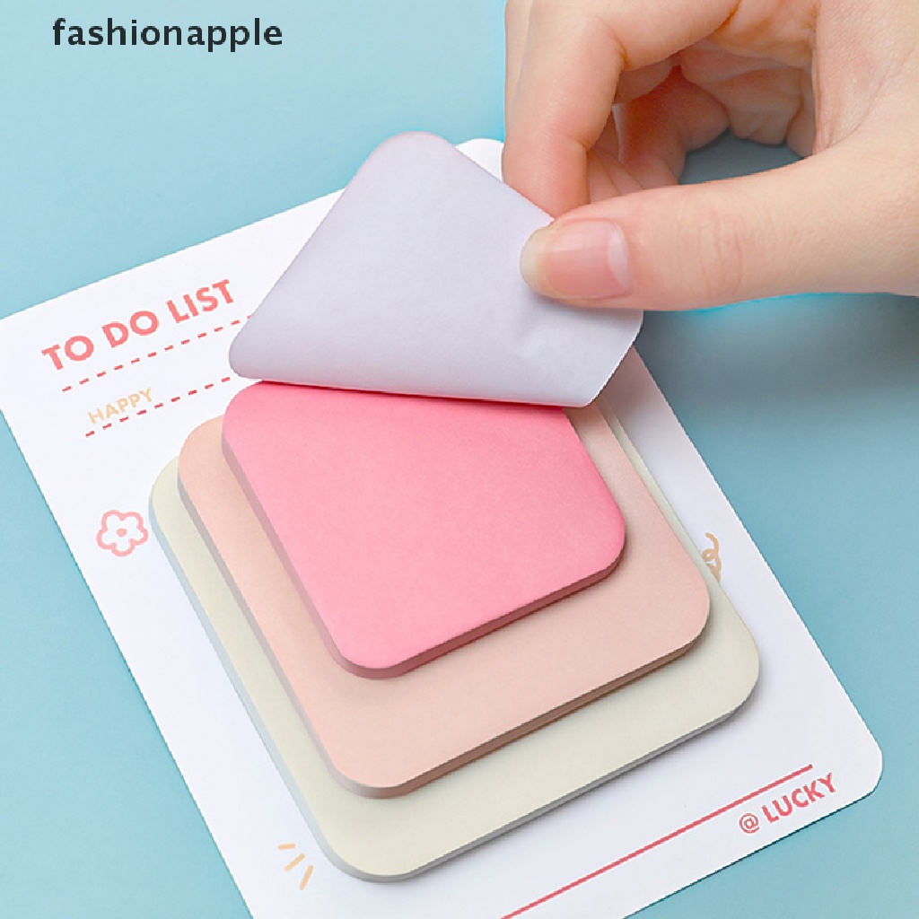 fashionapple-ใหม่-พร้อมส่ง-กระดาษโน้ตมีกาว-ลายน่ารัก-เครื่องเขียน-สําหรับนักเรียน-สํานักงาน-90-แผ่น