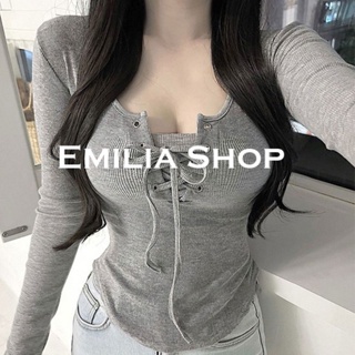 EMILIA SHOP  2023 ใหม่  Chic High quality ทันสมัย Beautiful A29J0XH 36Z230909