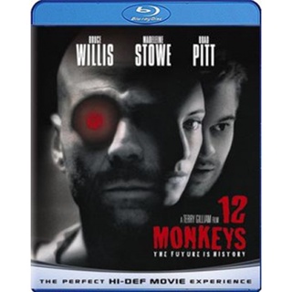 แผ่น Bluray หนังใหม่ 12 (Twelve) Monkeys (1995) 12 ลิงมฤตยูล้างโลก - [หนังไวรัสติดเชื้อ] (เสียง Eng/ไทย | ซับ Eng/ ไทย)