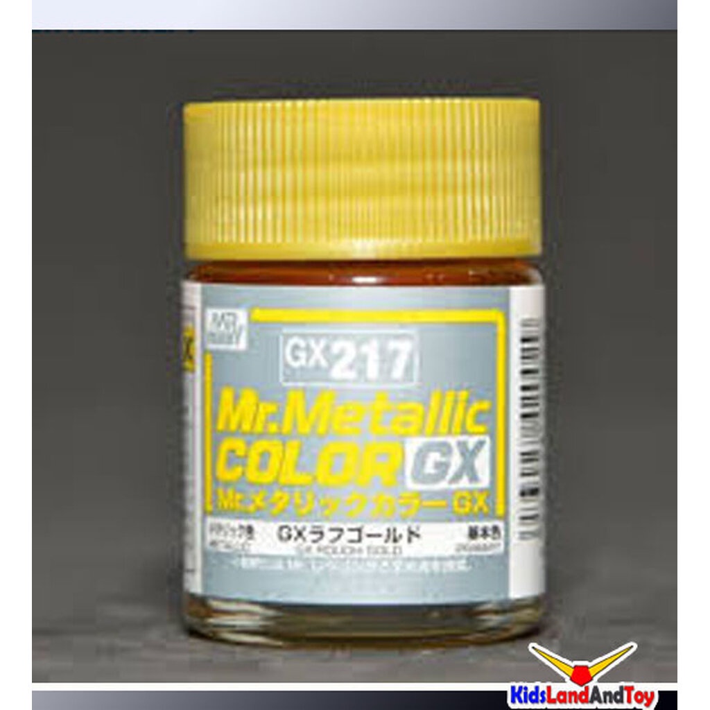 4973028420029 mr.hobby GX-217 Mr.metalic GX rough gold 18ml. | Shopee ...