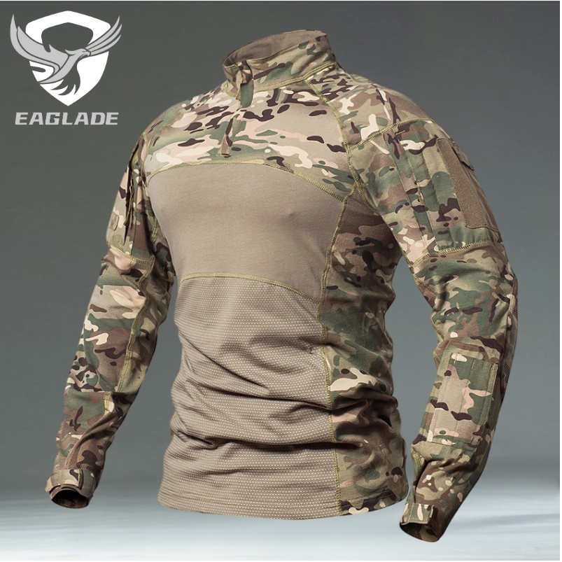 eaglade-เสื้อยืดยุทธวิธี-แขนยาว-ยืดหยุ่น-สําหรับผู้ชาย-ydjx-fg-cx-in-cp