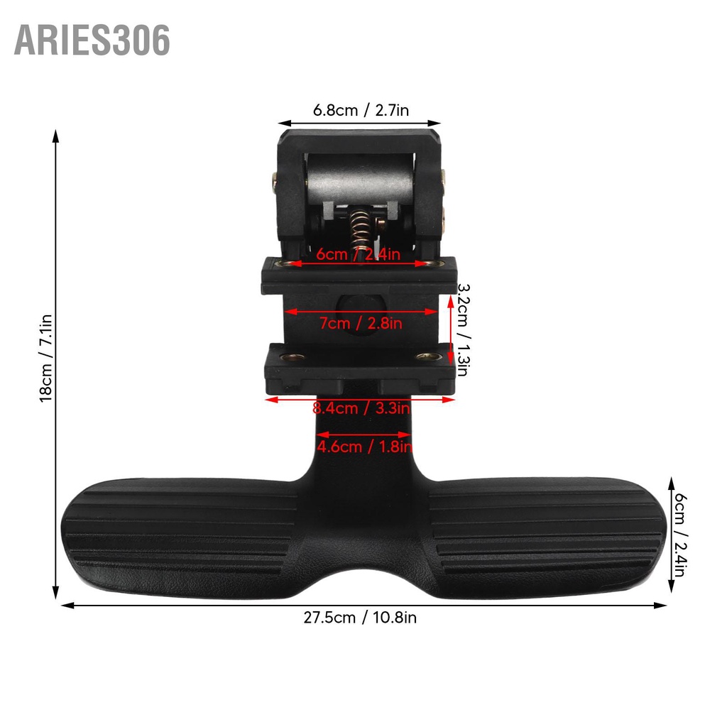 aries306-ขั้นบันไดที่นั่งด้านหลังแบบยืดหดได้เบาะนั่งด้านหลังแบบยืดหยุ่นสีดำแป้นเหยียบ-rebound-อัตโนมัติสำหรับรถเพื่อการพาณิชย์