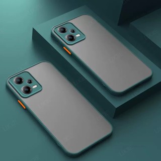 เคสโทรศัพท์มือถือ PC แข็ง ซิลิโคน TPU โปร่งแสง ผิวด้าน กันกระแทก สําหรับ Xiaomi Poco X5 5G Poco X5 Pro 5G Poco X5 5G