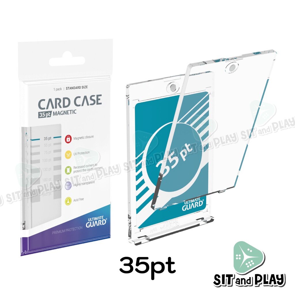 Ultimate Guard - Magnetic Card Case กรอบแม่เหล็ก แบบใส สำหรับใส่การ์ด ...