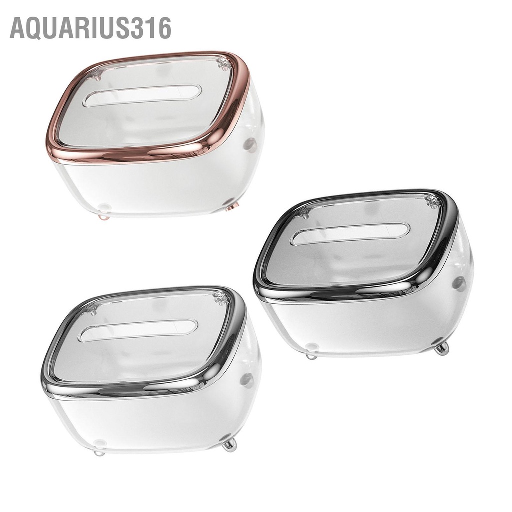 aquarius316-กล่องทิชชู่กล่องผ้าเช็ดปากกล่องเก็บของสร้างสรรค์ที่เรียบง่ายกล่องใส่กระดาษฝาคงที่