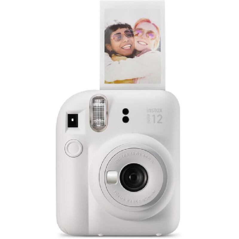 ภาพหน้าปกสินค้าFUJIFILM กล้องอินสแตนท์ รุ่น INSTAX MINI 12 สี CLAY WHITE