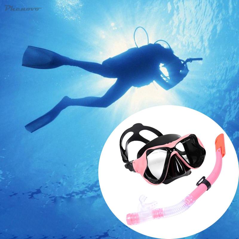 colaxi1-scuba-diving-snorkeling-swimming-mask-dry-snorkel-gear-set-for-adults-pink