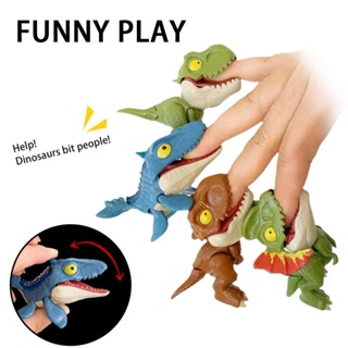ของเล่นโมเดลไดโนเสาร์นิ้วมือ Jurassic Fidget Dino R6D5