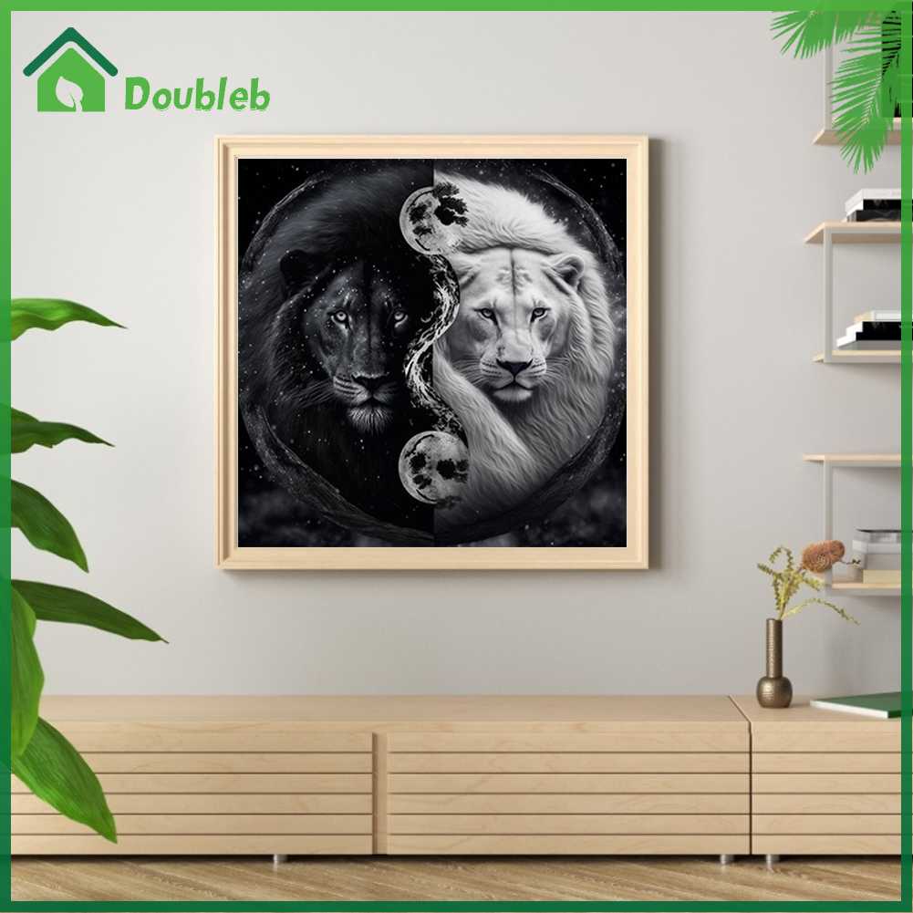 doub-x-ภาพปักครอสติชคริสตัล-รูปสัตว์หยินหยาง-5d-diy