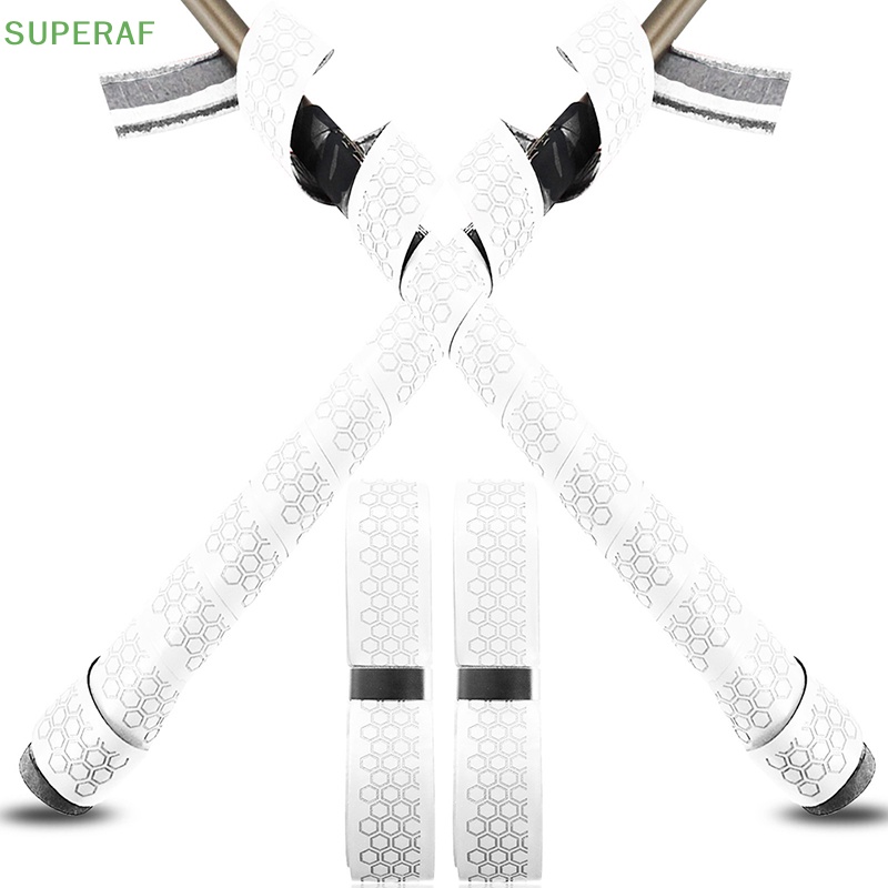 superaf-ขายดี-เทปพันด้ามจับไม้กอล์ฟ-หนัง-pu-กันลื่น-2-ชิ้น