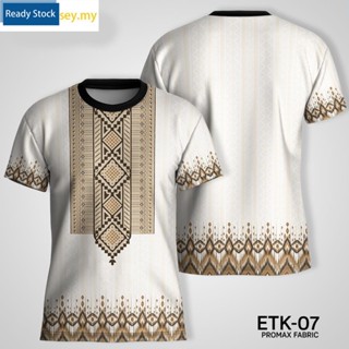 เสื้อยืด พิมพ์ลาย Philippine Ethnic Tribal Inspired 3 มิติ สําหรับผู้ชาย