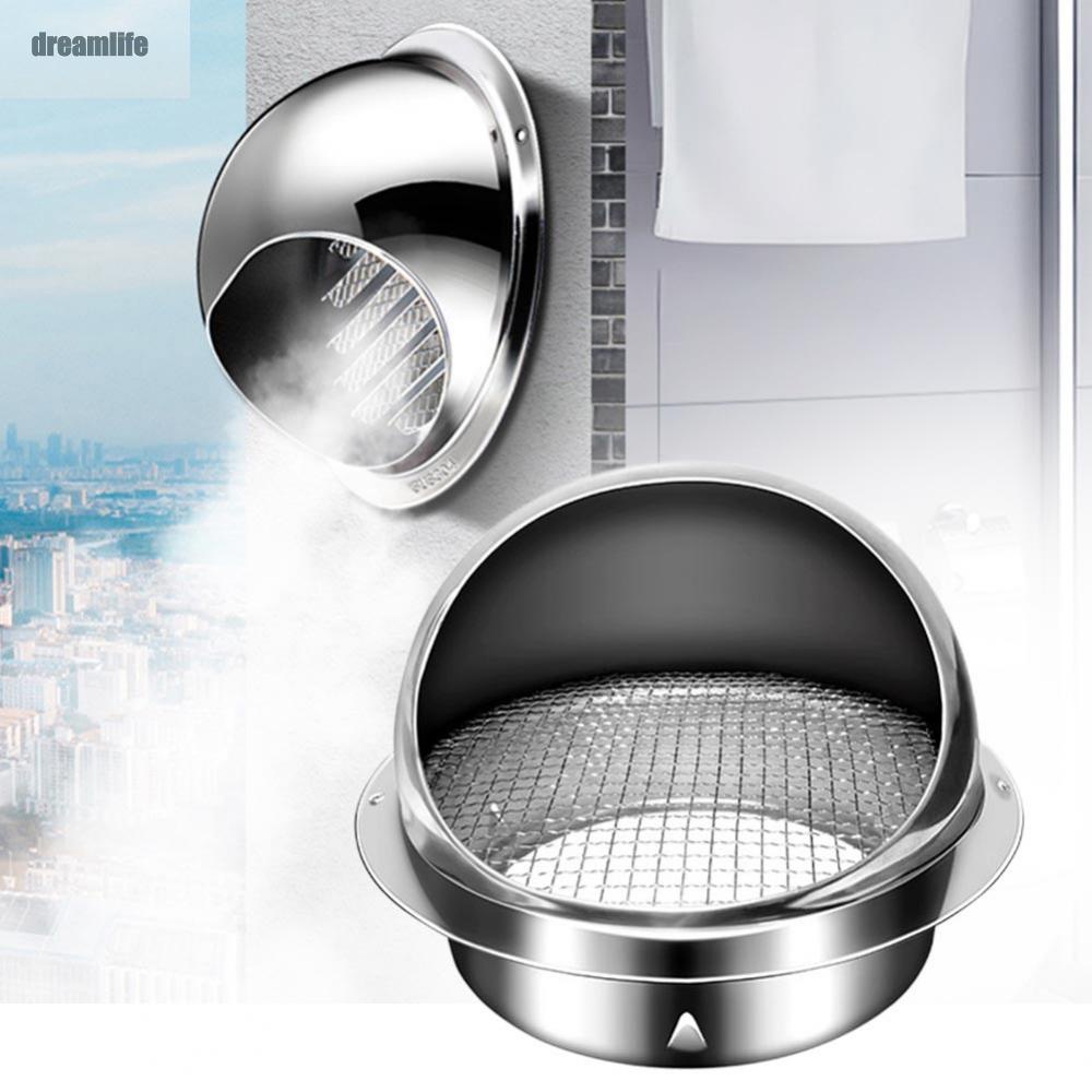 【DREAMLIFE】Bathroom Vents Air Vent Grille Stainless Steel Wall Vent ...