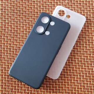 เคสโทรศัพท์มือถือ ซิลิโคนนิ่ม TPU สีดํา สําหรับ OnePlus Nord 3 5G CPH2493 CPH2491
