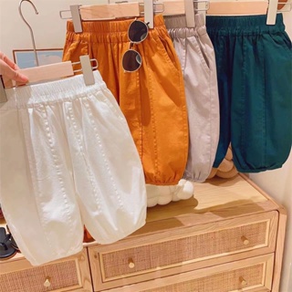 [Do Re Mi] กางเกงขากว้างสีพื้นสไตล์สาวฝรั่ง