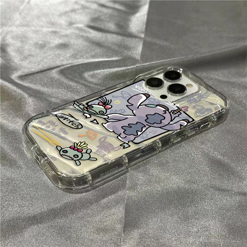 เคสโทรศัพท์มือถือนิ่ม-กันกระแทก-ลาย-stitch-เรียบง่าย-สําหรับ-iphone-12-11ins-style-8-max-7plus-14pro-13-apple-77sh