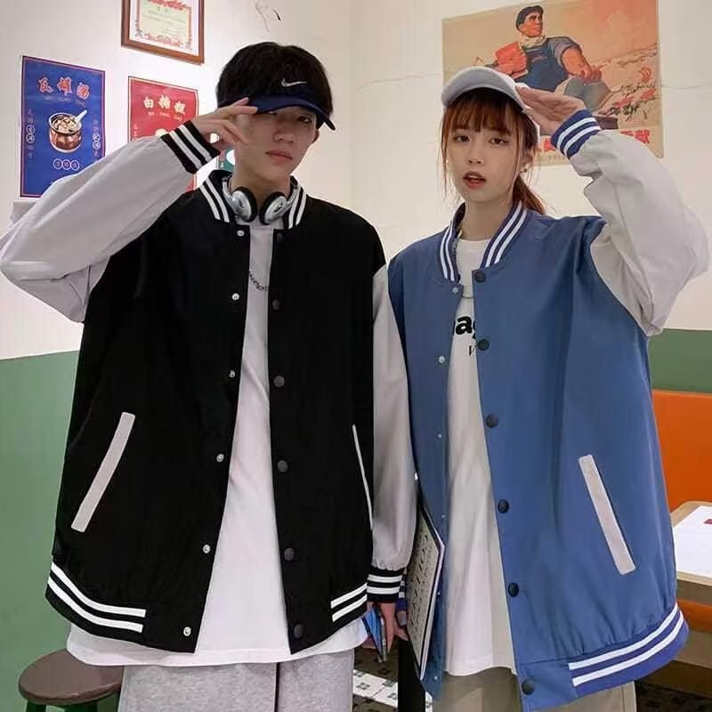 yipinyouyou-เสื้อแจ็คเก็ตผู้ชายแฟชั่นชุดเบสบอลเกาหลียอดนิยมที่เรียบง่ายสามารถสวมใส่ได้ทั้งชายและหญิง