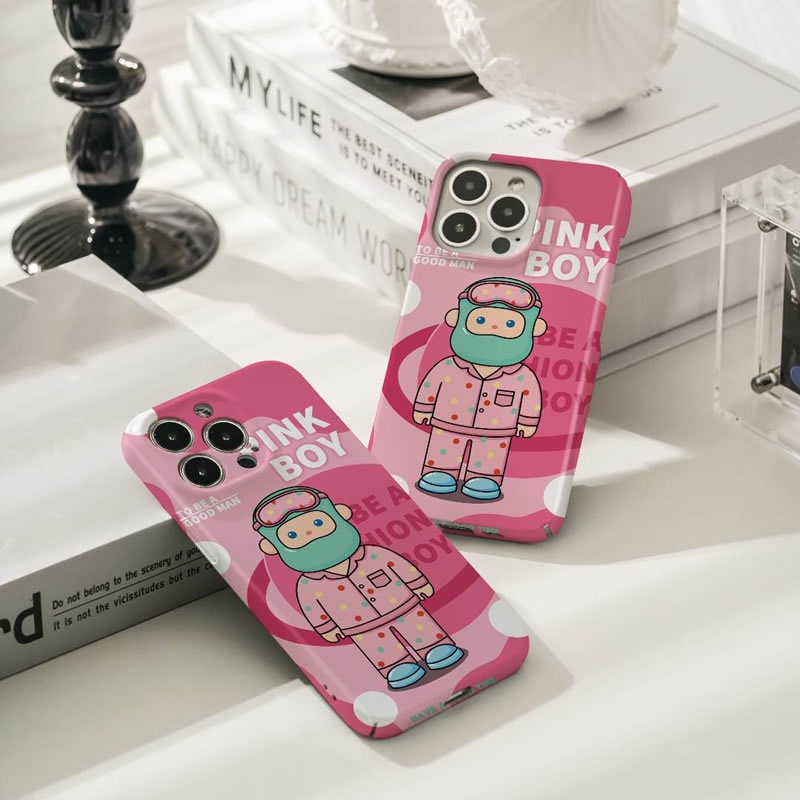 เคสโทรศัพท์มือถือแบบแข็ง-ลายลุง-สีชมพู-สร้างสรรค์-สําหรับ-iphone-14-pro-max-14plus-13-13pro-12pro-11-11pro-12-13mini-x-xr-xs-xsmax-7-8-plus