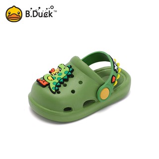 CROCS B.duck รองเท้าแตะลําลอง ลายการ์ตูน Pony Dino น่ารัก สําหรับเด็กผู้ชาย ผู้หญิง