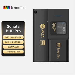 Tempotec Sonata BHD Pro เครื่องขยายเสียงหูฟัง USB C DAC 4.4 มม. 3.5 มม. PCM384kHz DSD256 MQA8X สําหรับ Android WIN