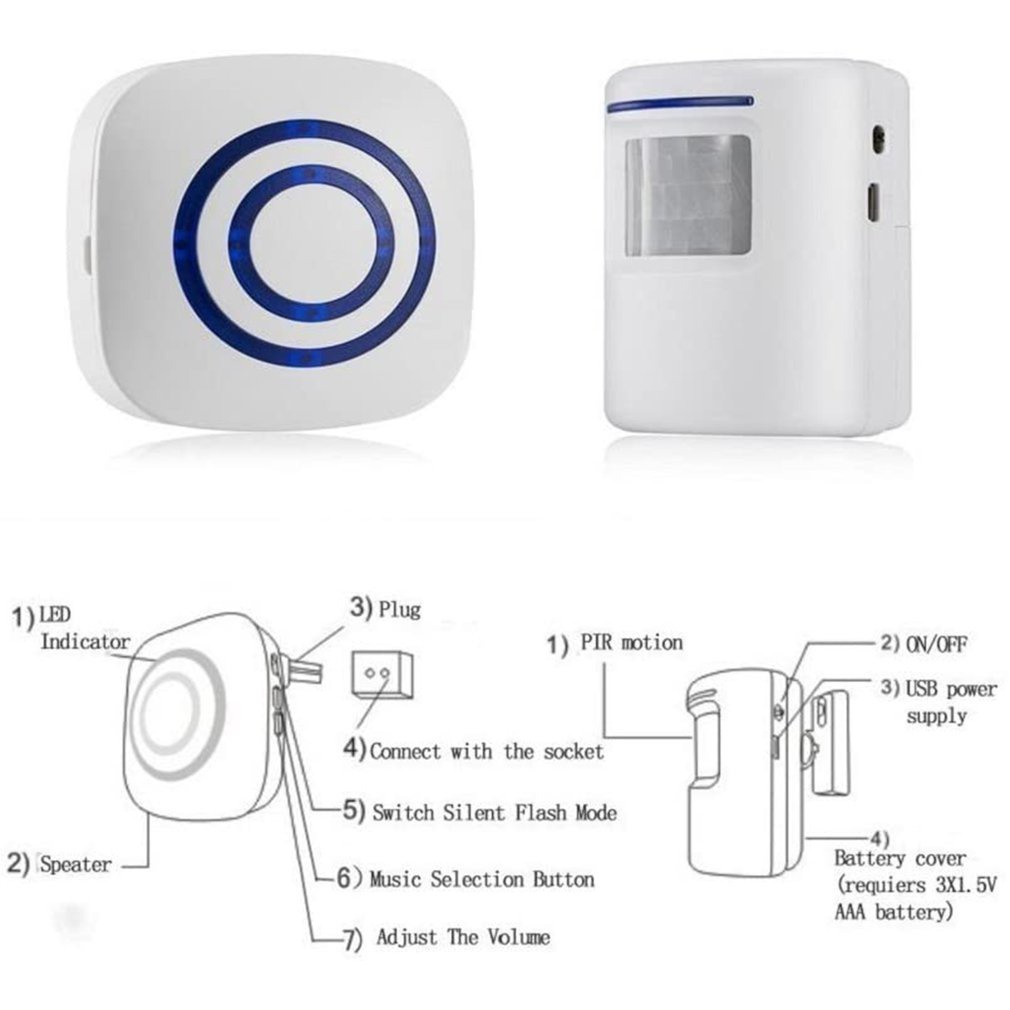 sale-multifunctional-sensor-doorbell-wireless-alarm-system-with-motion-detector