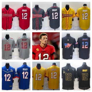 NFL Tampa Bay Buccaneers Tom Brady เสื้อยืดเสื้อสปอร์ต 01