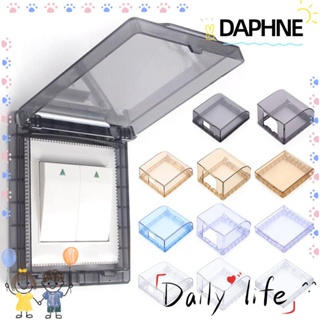 Daphne ฝาครอบป้องกันสวิทช์ไฟฟ้า 86 แบบติดผนังกันน้ําหลากสี 1 ชิ้น