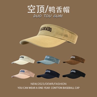 หมวกเปล่า ขนาดใหญ่ ป้องกันแดด เหมาะกับเล่นกีฬากลางแจ้ง แฟชั่นฤดูร้อน สไตล์เกาหลี สําหรับผู้ชาย