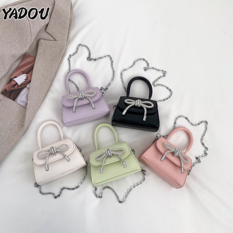 yadou-กระเป๋าสะพายไหล่สตรีแฟชั่นใหม่ขนาดเล็ก