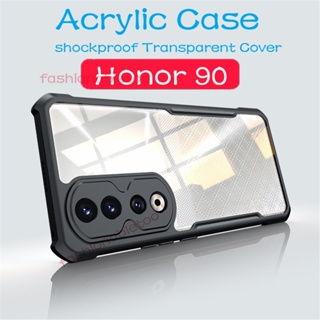เคสโทรศัพท์มือถืออะคริลิค TPU ใส กันกระแทก สําหรับ Huawei Honor 90 pro Lite 90pro 90lite Honor90pro Honor90lite 2023