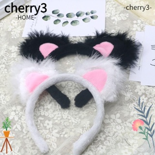 Cherry3 ที่คาดผมหูแมว หูตุ๊กตา สําหรับผู้ใหญ่ เด็ก แต่งหน้า ปาร์ตี้