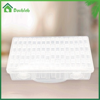 【Doub X ✮】กล่องอะคริลิค 32 48 64 ช่อง สําหรับใส่อุปกรณ์ปักครอสติชคริสตัล DIY ✮