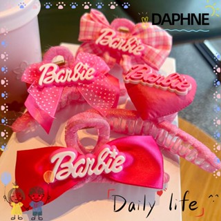 Daphne กิ๊บติดผมหางม้า รูปกรงเล็บปลาฉลาม สีชมพู สําหรับตุ๊กตาบาร์บี้