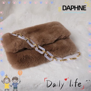 Daphne สายโซ่อะคริลิค สีทอง แบบเปลี่ยน สําหรับกระเป๋าถือ กระเป๋าสะพายไหล่