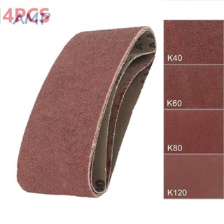 ⚡NEW 8⚡Kits Sanding Belt Tools Wood 40 60 80 120 Grit 4Pcs/Set Accessories Leather