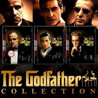 ใหม่! บลูเรย์หนัง The Godfather เดอะ ก็อดฟาเธอร์ ภาค 1-3 Bluray หนัง มาสเตอร์ เสียงไทย (เสียง ไทย/อังกฤษ ซับ ไทย/อังกฤษ)