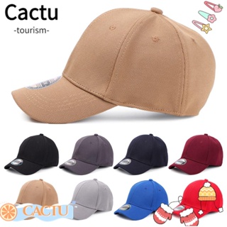 Cactu หมวกเบสบอล หมวกเบเร่ต์ หมวกเบสแคป หมวกกีฬา เดินทาง ลําลอง