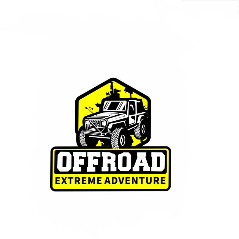 adventure-สติกเกอร์สะท้อนแสง-กันน้ํา-ลายรถจี๊ป-brothers-300-off-road-4x4-สําหรับตกแต่งรถถัง