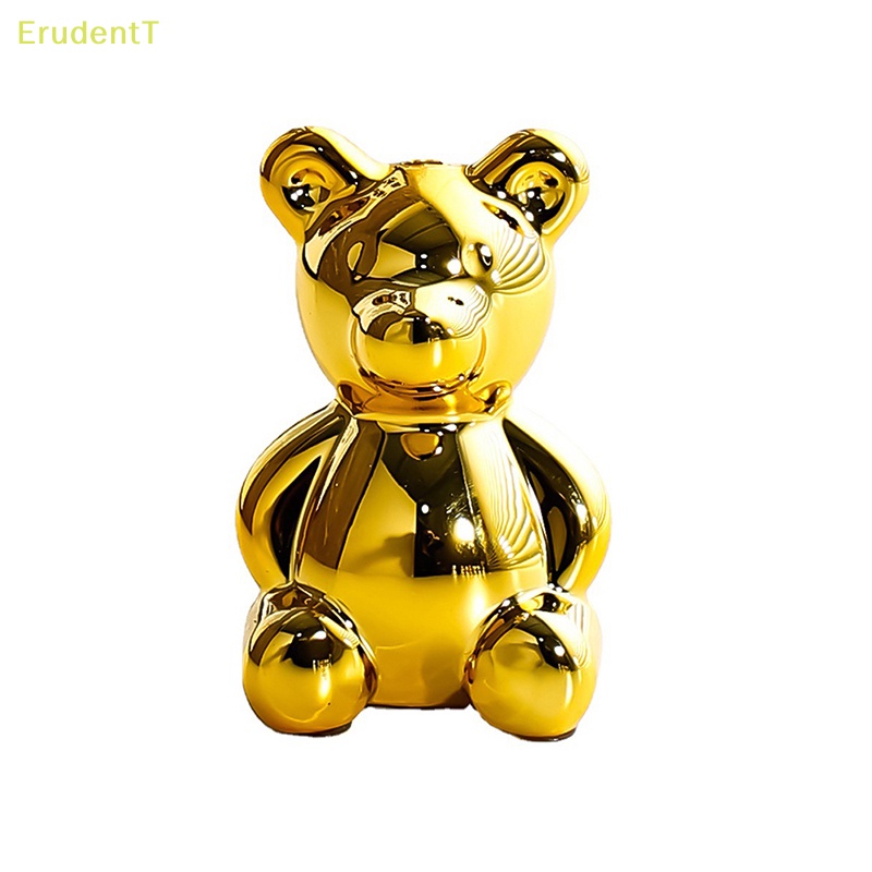 erudentt-ตุ๊กตาหมีน่ารัก-ขนาดเล็ก-สีทอง-สีเงิน-สําหรับตกแต่งโต๊ะ-ใหม่