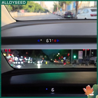 ✥เมล็ดพันธุ์อัลลอย✥【คุณภาพสูง】เครื่องวัดความเร็วดิจิตอล Hud Big Font Head-up Display Smart Speedometer สําหรับ Tesla Model 3 Model Y