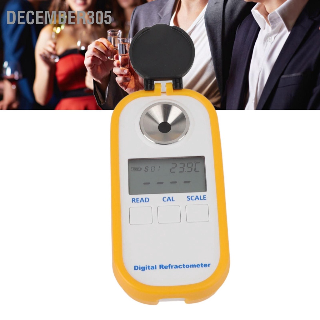 december305-0-80-brix-meter-refractometer-digital-handheld-spirit-fruit-เครื่องวัดความเข้มข้นของไวน์